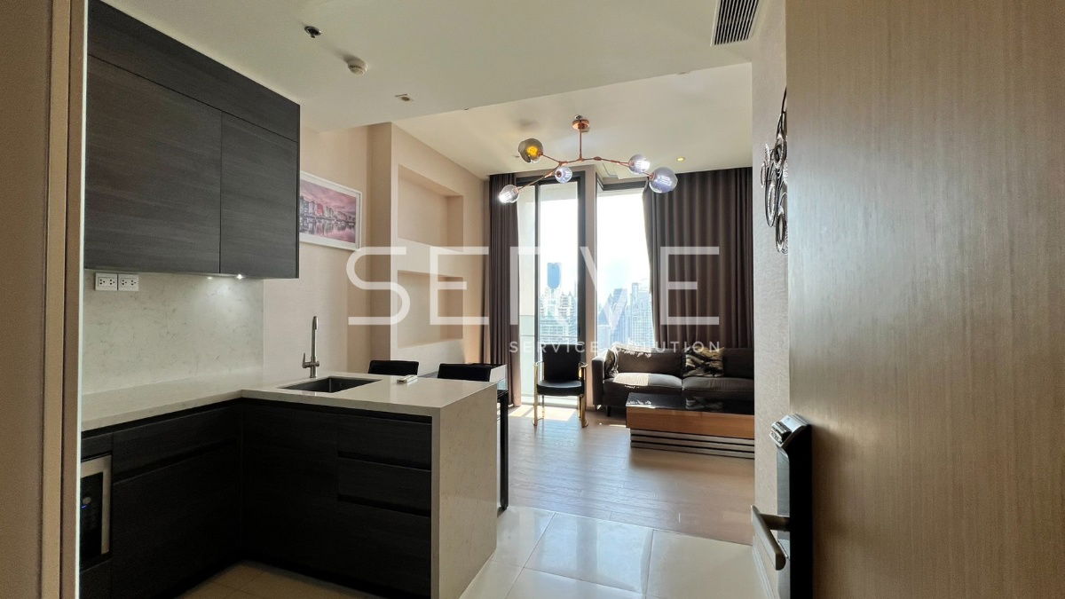 picture 🔥40K🔥- 1 Bed with Bathtub Super High Fl. Good Location in Asoke Area MRT Sukhumvit 550 m. & BTS Asok 700 m. at The Esse Asoke Condo / For Rent - 5/8