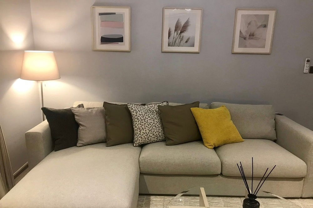 picture 🔥 For Rent !!🔥 Code C20240201229..........Rhythm Ekkamai, 2 bedroom, 2 bathroom, high floor 21++, corner room, furnished, ready to move in 📣📣 - 6/12