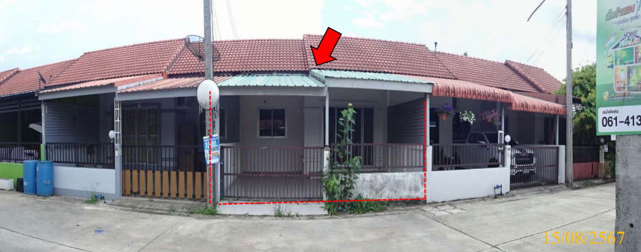 picture ทาวน์เฮ้าส์ 127.6 square meter Trang Muang Trang Ban Khuan for 1210000 THB - 1/4