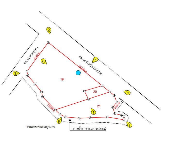 picture ที่ดินเปล่า 5329.6 square meter Yasothon Muang Ya Sothon Nai Muang for 26382000 THB - 8/9
