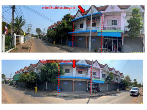 อาคารพาณิชย์ 200 square meter Amnat Charoen Lu Amnat Amnart for 1700000 THB