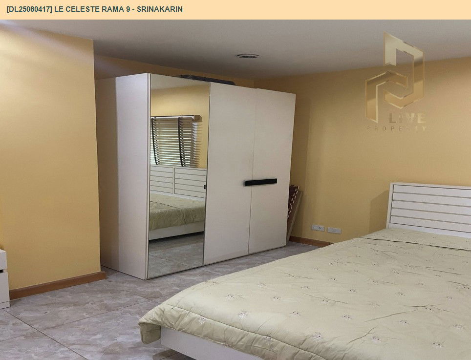 picture DL25080417 Condo for rent, Le Celeste Rama 9 - Srinakarin near -, ready to move in, call urgently 0656133286 LineID @534wlwof - 24/28