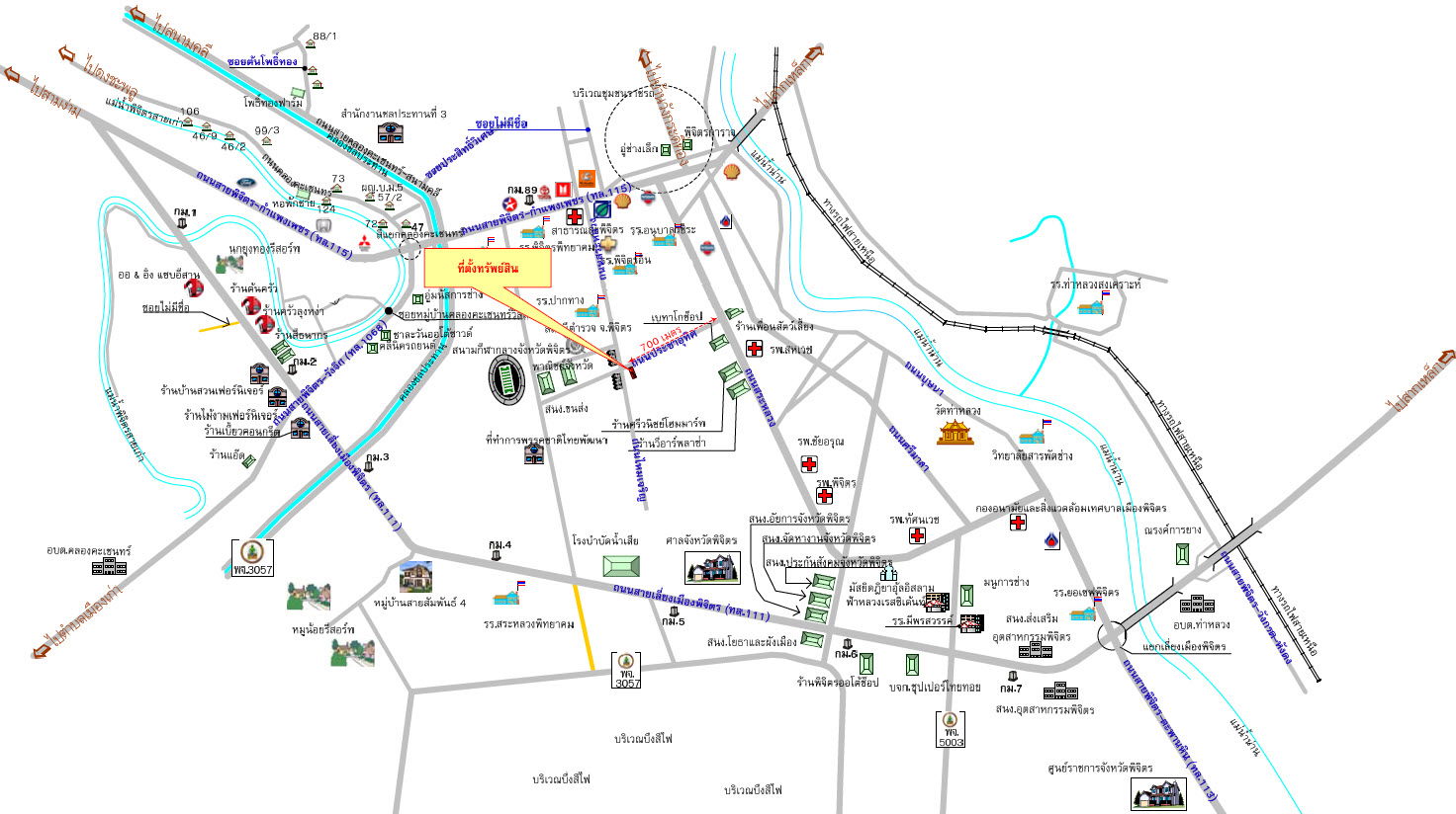 picture ทาวน์เฮ้าส์ 150.4 square meter Phichit Muang Phichit Rong Chang for 3079000 THB - 2/2