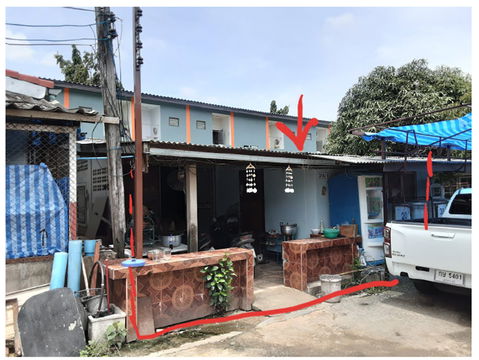 บ้านเดี่ยว 236 square meter Chonburi Si Racha Nong Kham for 1212000 THB