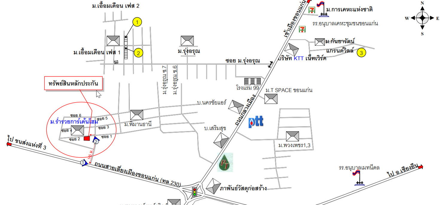 picture บ้านเดี่ยว 436 square meter Khon Kaen Muang Khon Kaen Muang Kao for 2702000 THB - 3/3