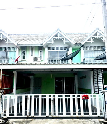 Houses for rent Amata Nakorn : UK06-042 📍📍#House for rent, Linda Park Village, Sukprayoon Road 🏠8000/month 🏠Pay and move in for only 16000.-