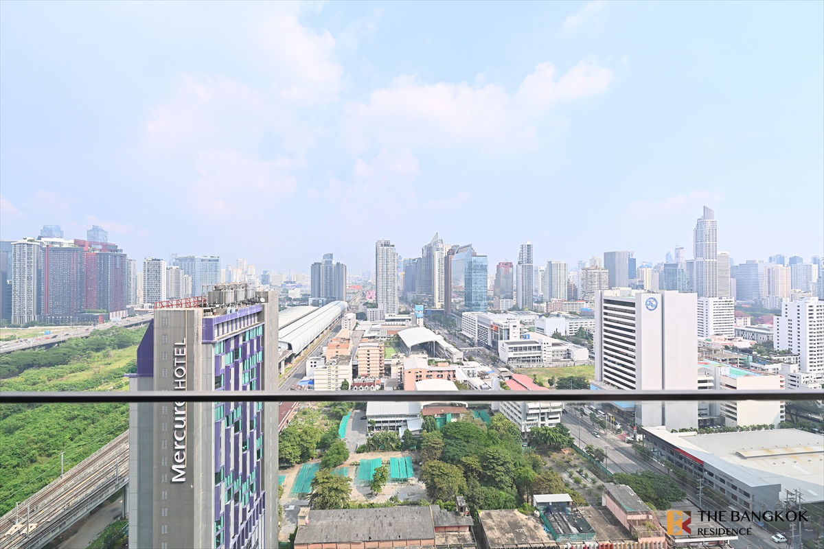 picture Circle Living Prototype 🌟 Stylish Unit with Triple Panoramic View 🏙️ Near MRT Phetchaburi - 17/17