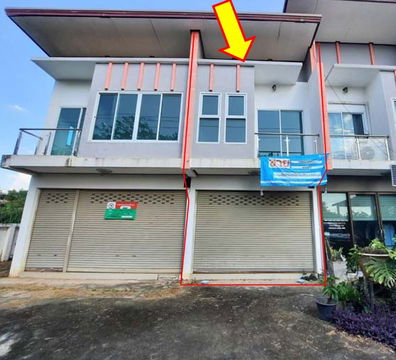 อาคารพาณิชย์ 96 square meter Khon Kaen Muang Khon Kaen Sila for 1562000 THB