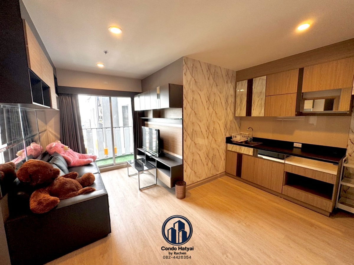 picture Plus Connect Hatyai, 1 bedroom, 26th floor, 35 sq m, beautifully decorated, ready to move in, 15,000 baht. - 6/29