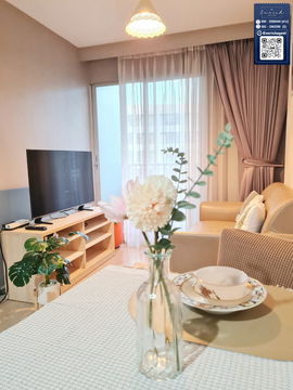 💙For rent Elio del Ray Sukhumvit 64, pool view room, fully furnished, near BTS Punnawithi,Udomsuk💙 Call 092-8366444 Dao // Line ID: @enrichagent