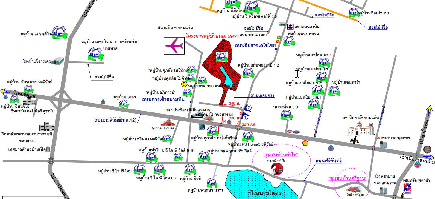 รูป บ้านเดี่ยว เนื้อที่ทั้งหมด 329.2 ตารางเมตร 888/102 ม.เลคนครา ตำบลบ้านเป็ด อำเภอเมืองขอนแก่น ขอนแก่น ราคา 7,260,000 บาท - รูปที่ 3/3