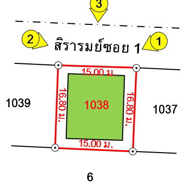 รูป บ้านเดี่ยว เนื้อที่ทั้งหมด 252 ตารางเมตร 388/117  หมู่บ้านสิรารมย์ บายพาส จอหอ ตำบลจอหอ อำเภอเมืองนครราชสีมา นครราชสีมา ราคา 1,500,000 บาท - รูปที่ 3/7