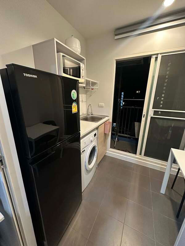 รูป 💥💥ปล่อยเช่าคอนโด Metro Sky Sathorn-Wutthakat 1Bed 29 ตร.ม.ชั้น 12 แต่งครบ ใกล้ BTS วุฒากาศ พร้อมอยู่ 1/9/2568!! สอบถาม LINE: @atfirm💥💥 - รูปที่ 7/13