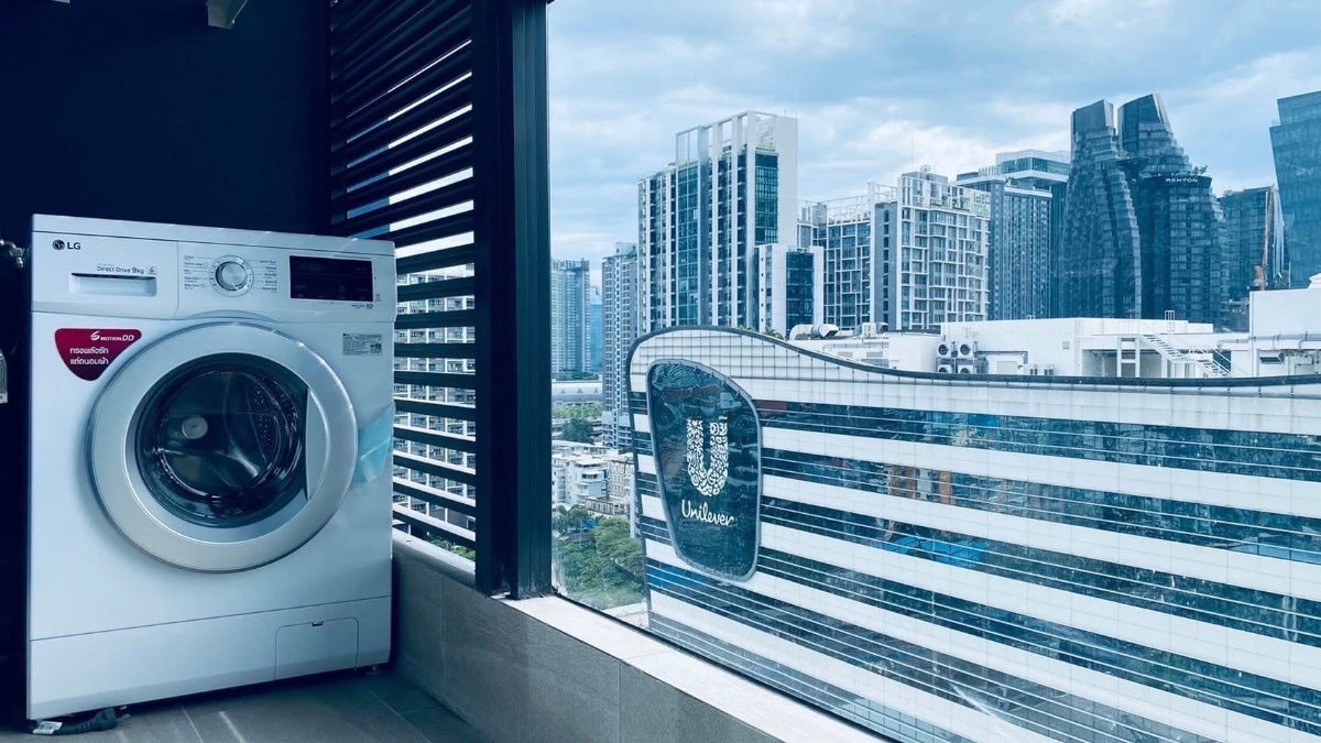รูป ให้เช่า One9Five  พร้อมเครื่องใช้ไฟฟ้าครบครัน  - - ใกล้ MRT พระราม 9 เซ็นทรัลพระราม 9 - รูปที่ 6/9