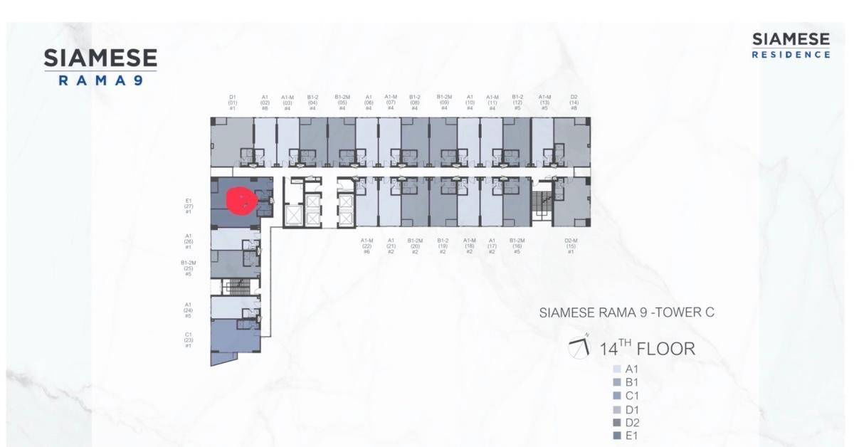 picture For Sale: Siamese Rama9 (Landmark @MRTA Station), beautiful room ready to move in. - 20/20