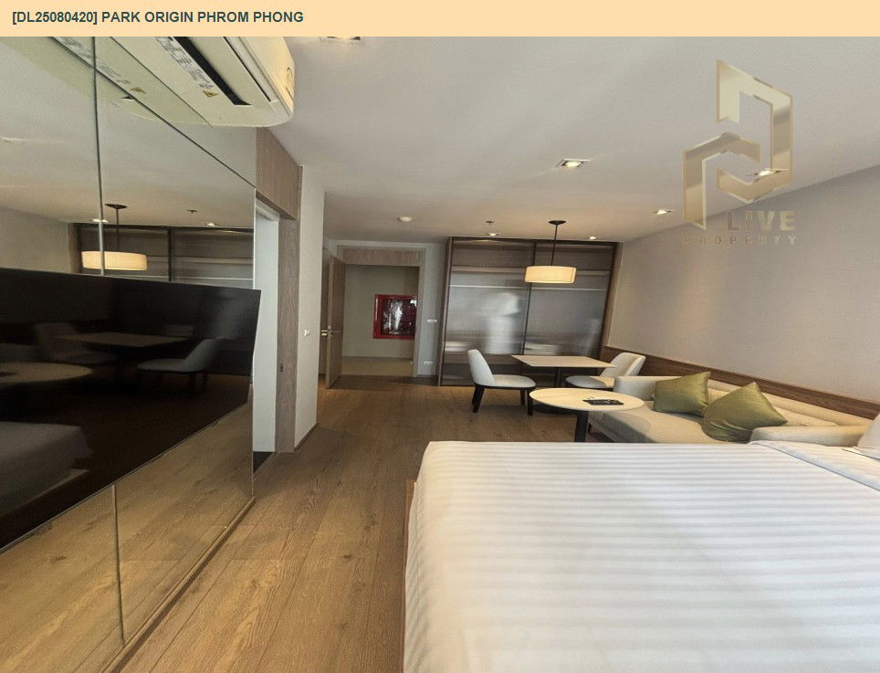 picture DL25080420 Condo for rent, PARK ORIGIN PHROM PHONG near BTS Phrom Phong, ready to move in, call urgently 0656133286 LineID @534wlwof - 2/14