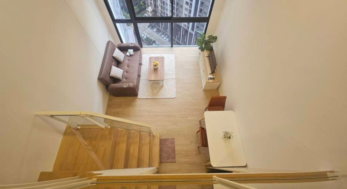 picture For rent 📍 Landmark @ MRTA Station 📍 DUPLEX room with new furniture and appliances - 4/11