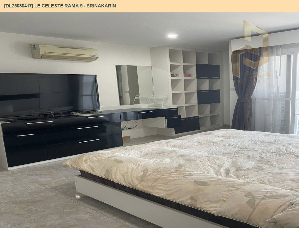 picture DL25080417 Condo for rent, Le Celeste Rama 9 - Srinakarin near -, ready to move in, call urgently 0656133286 LineID @534wlwof - 8/28