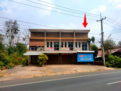 Shophouses for sale Senangkhanikhom Amnat Charoen : อาคารพาณิชย์ 88 square meter Amnat Charoen Senangkhanikhom Senangkhanikhom for 1020000 THB