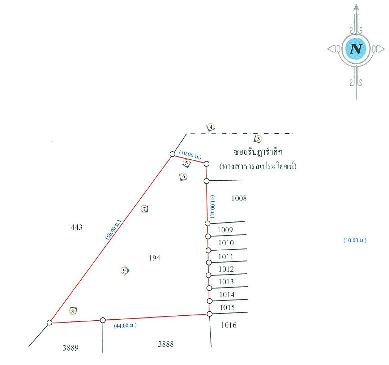 picture ที่ดินเปล่า 1512.8 square meter Phuket Muang Phuket Ratsada for 9645000 THB - 5/6