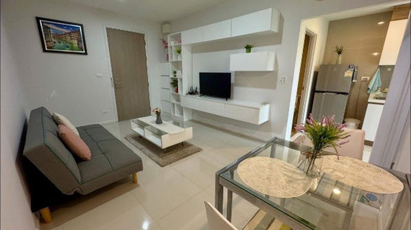 picture UK01-351 Condo for rent, Sea Hue Sriracha, next to Sukhumvit Road! 43 sq m., convenient transportation, near the community, 9,000 baht/month. - 3/14