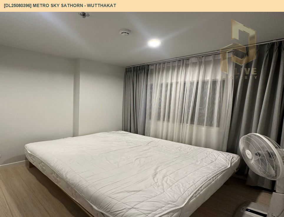 picture DL25080396 Condo for rent, Metro Sky Sathorn - Wutthakat near BTS Wutthakat, ready to move in, call urgently 0656133286 LineID @534wlwof - 3/15