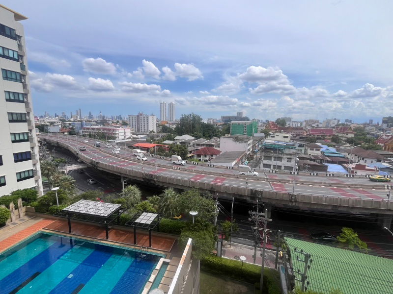 รูป อยู่สบายในราคาคุ้มค่า! คอนโดห้องมุม วิวดี ใกล้แม่น้ำเจ้าพระยา, 46.03 ตรม. ชั้น 8, ลุมพินี สวีท พระราม 8 พร้อมเฟอร์ + เครื่องใช้ไฟฟ้า, ใกล้รถไฟฟ้า MRT - รูปที่ 25/27