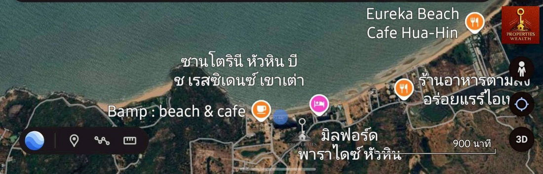 picture Call : 098-885-4878 Condo Milford Paradise Hua Hin @Khao Tao Beach, 61 sq.m 1 Bedroom Sea View, Fully furnished - 12/14