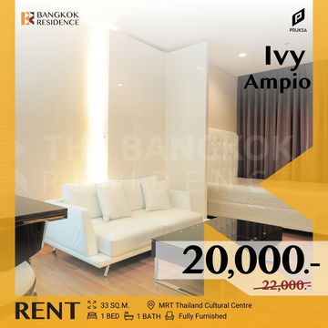 Ivy Ampio 🔥 Great Price, Prime Location, Don't Miss Out! 💸 Near MRT Thailand Cultural Centre 