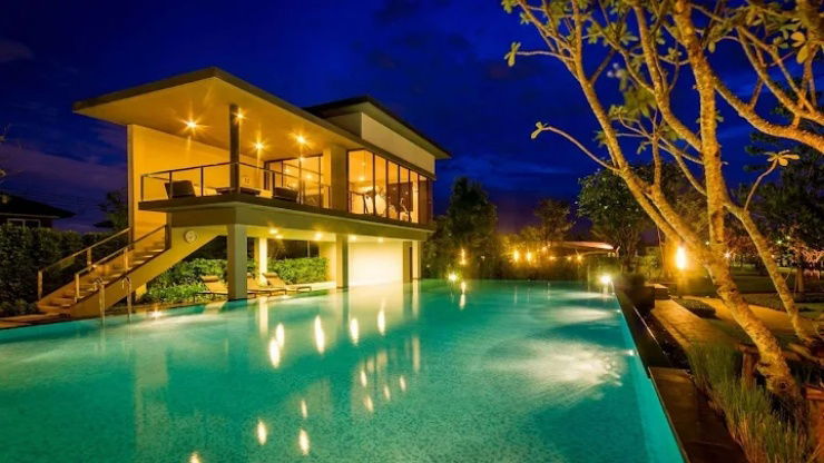 รูป ขาย บ้านเดี่ยว พร้อมต่อเติมห้องหน้าบ้าน หลังคาโรงรถ ครัวไทยบิวอินหลังบ้าน  - รูปที่ 9/10