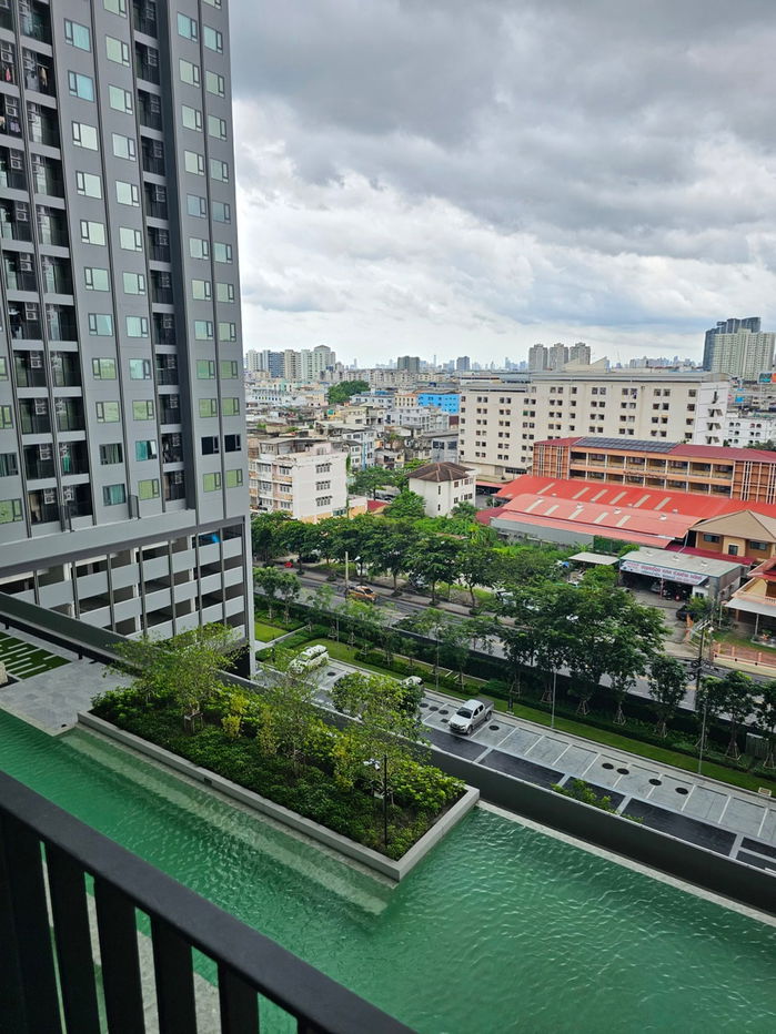 รูป ปล่อยเช่าคอนโดใหม่  2 ห้องนอน The Livin Ramkhamhaeng ห้องใหม่ไม่เคยปล่อยเช่า เครื่องใช้ไฟฟ้าครบครัน  - รูปที่ 10/10