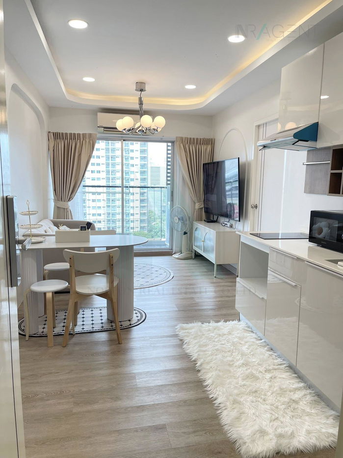 picture 🔺 For Rent Condo A SPACE HIDEAWAY ASOKE - RATCHADA Building Z, Floor12A,2 bed room, Room size 52 sqm - 3/8
