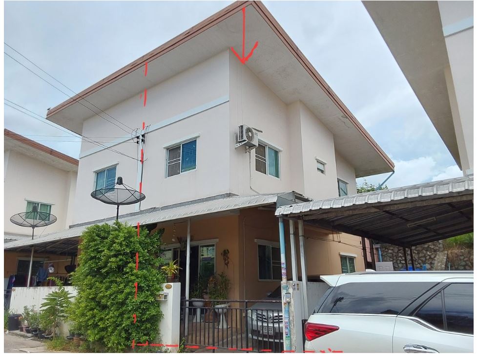 picture บ้านแฝด 95.2 square meter Chonburi Si Racha Bo Win for 1400000 THB - 1/2