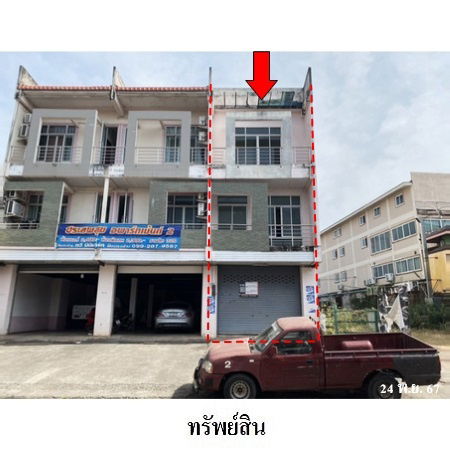 รูป ขายอาคารพาณิชย์ บ้านเหล่า ตำบลหมากแข้ง อ.เมือง จ.อุดรธานี - รูปที่ 2/3