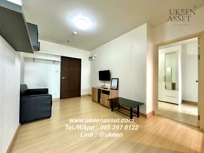 Condos for rent Chonburi Cancer Hospital : UK06-035 ✨ Condo for rent at Supalai City Resort Chonburi 🏡 Next to Chonburi Hospital 💸 Only 9,500 baht/month