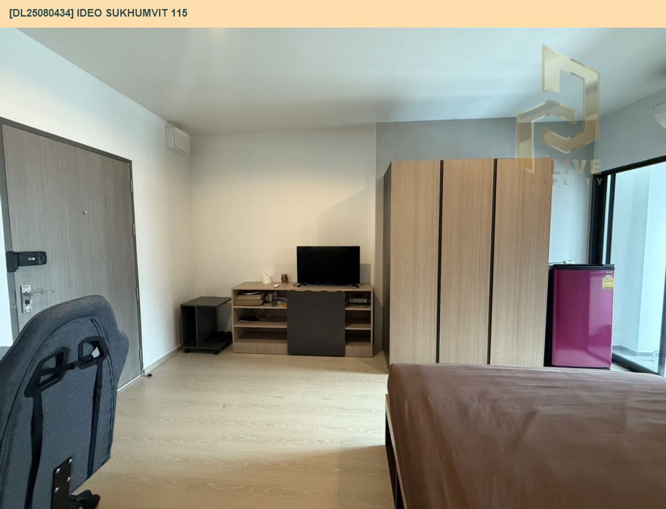 picture DL25080434 Condo for rent, IDEO Sukhumvit 115  near BTS Pu Chao, ready to move in, call urgently 0656133286 LineID @655ebbvc - 5/9