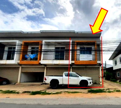 Shophouses for sale Bung Nong Khot Khon Kaen : อาคารพาณิชย์ 94.4 square meter Khon Kaen Muang Khon Kaen Ban Pet for 2750000 THB