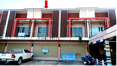 Shophouses for sale Maha Sarakham : ตึกแถว 164 square meter Maha Sarakham Chiang Yun Chiang Yun for 1200000 THB