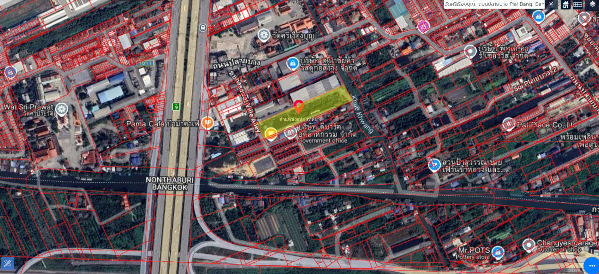picture For rent: 3 rai of vacant land at Plai Bang, Bang Kruai, Nonthaburi. - 6/6