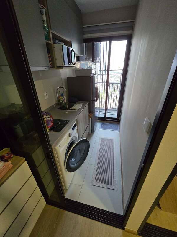 รูป 💥💥ปล่อยเช่า!! The Privacy Taopoon Interchange 1Br.27.25 ตร.ม. ชั้น 27 แต่งครบ พร้อมอยู่ ใกล้MRT เตาปูน สนใจ LINE: @atfirm💥💥 - รูปที่ 5/8