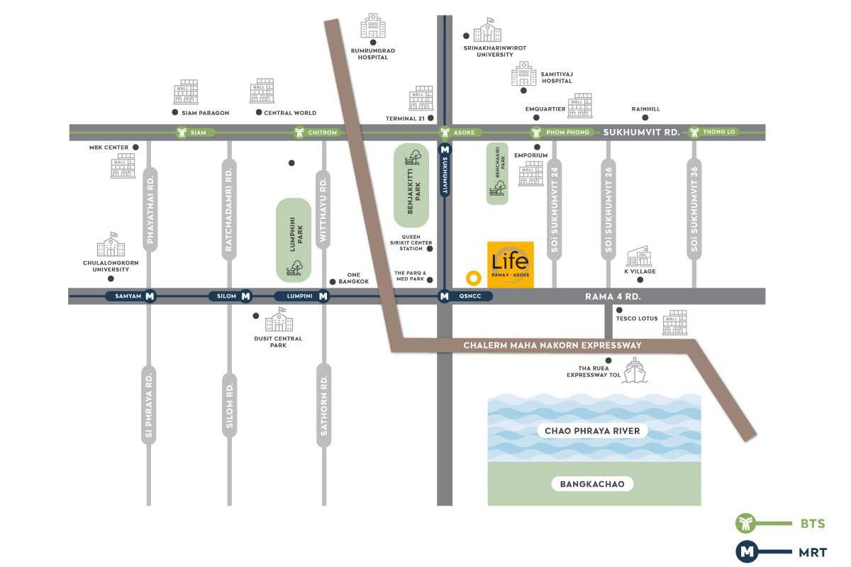 picture MRT Queen Sirikit National Convention Center 500 m. Price  20,000 Baht Condo Life Rama 4 - Asoke ( Rental ) - 19/26