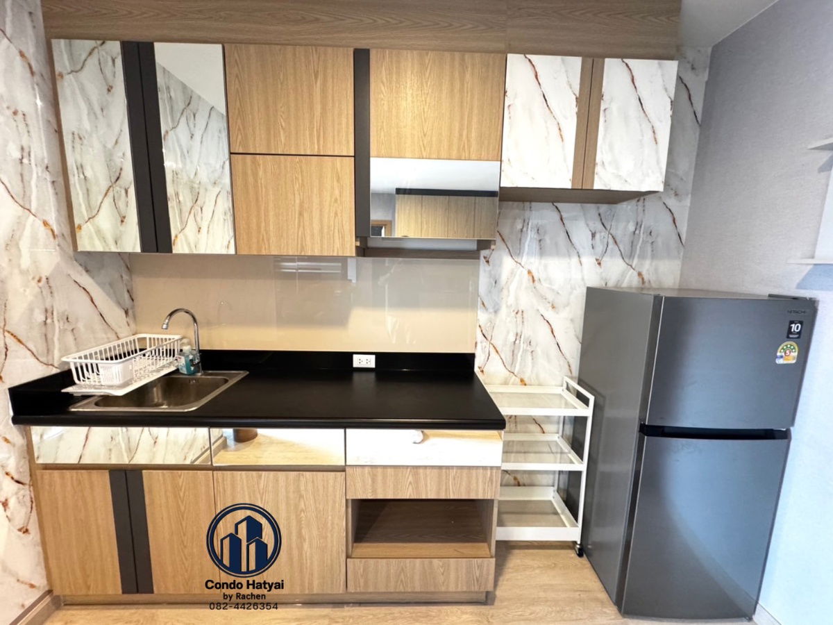 picture Plus Connect Hatyai, 1 bedroom, 26th floor, 35 sq m, beautifully decorated, ready to move in, 15,000 baht. - 10/29