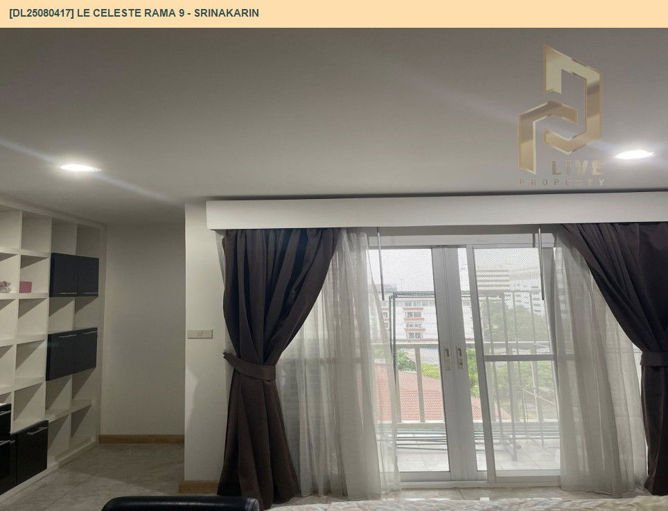 picture DL25080417 Condo for rent, Le Celeste Rama 9 - Srinakarin near -, ready to move in, call urgently 0656133286 LineID @534wlwof - 18/28