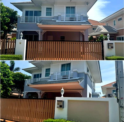 เช่าบ้านเดี่ยว เมืองชลบุรี ชลบุรี : UK06-047 🏡 บ้านเดี่ยว 2 ชั้น แกรนด์มณีรินทร์ สามมุข บางแสน  💰 ราคาเช่าเพียง 35,000 บาท/เดือน