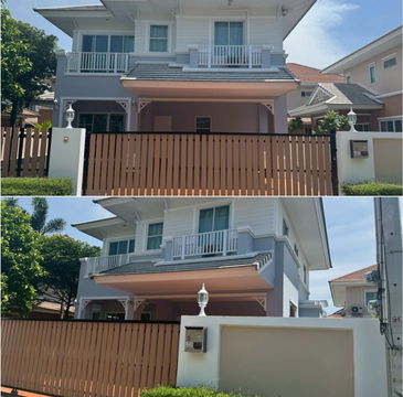 UK06-047 🏡 บ้านเดี่ยว 2 ชั้น แกรนด์มณีรินทร์ สามมุข บางแสน  💰 ราคาเช่าเพียง 35,000 บาท/เดือน