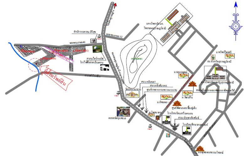 picture บ้านเดี่ยว 228 square meter Surat Thani Muang Surat Thani Makham Tia for 3300000 THB - 2/2