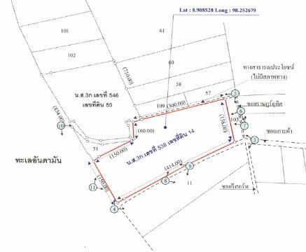 picture ที่ดินเปล่า 75308 square meter Phangnga Takua Pa Ko Kho Khao for 128685000 THB - 3/5