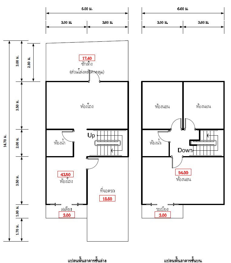 picture ทาวน์เฮ้าส์ 90.8 square meter Songkhla Hat Yai Ban Phru for 1815000 THB - 13/14