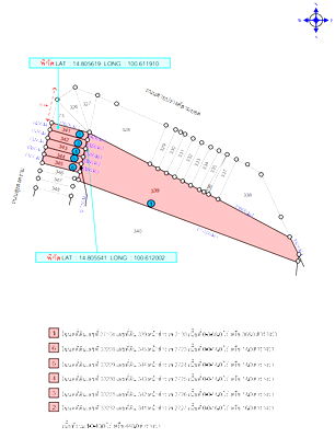 Land for sale Muang Lop Buri Lopburi : ที่ดินเปล่า 1760 square meter Lopburi Muang Lop Buri Tha Hin for 36300000 THB
