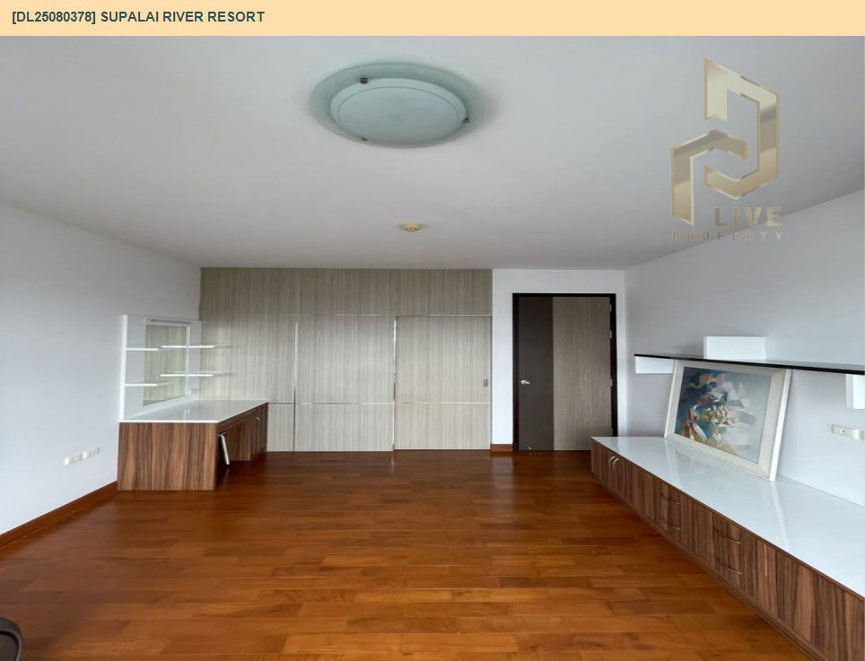 รูป DL25080378 ให้เช่าคอนโด ศุภาลัย ริเวอร์ รีสอร์ท (Supalai River Resort) ใกล้ BTS กรุงธนบุรี พร้อมเข้าอยู่ โทรด่วน 0638692663 LineID @534wlwof - รูปที่ 9/15